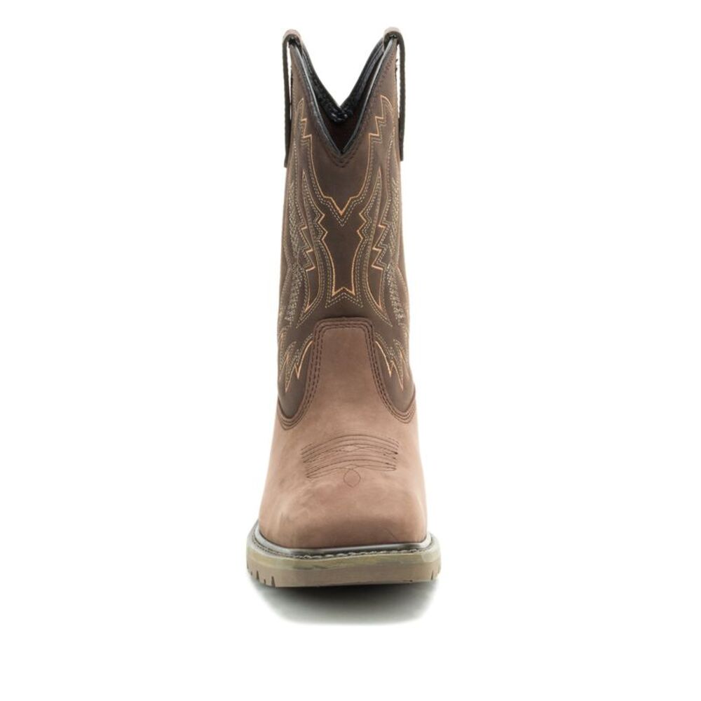 Caterpillar Mens Colorado Frontier Western Brown Boots (NWT) - Picture 3 of 6